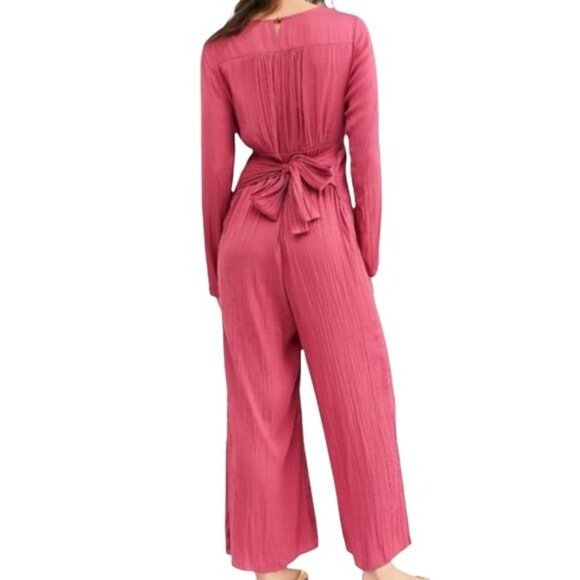 Free People Larina Jumpsuit, Pink Size 0 NWT - Picture 3 of 11